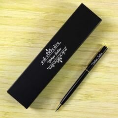 Kişiye Özel Isimli Kalem Metal Tükenmez Kalem Hediyelik Kutulu