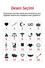 Kişiye Özel İsimli Beyaz Metal Tükenmez Kalem Hediyelik Kutulu 1005B