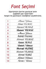 Kişiye Özel İsimli Siyah Metal Tükenmez Kalem Hediyelik Kutulu 1005S