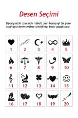 Kişiye Özel İsimli Siyah Metal Tükenmez Kalem Hediyelik Kutulu 1005S