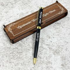 Atatürk İmzalı İsme Özel Tasarım Metal Tükenmez Kalem - Öğretmenler Günü Hediyesi