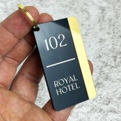 Otel Anahtarlık, Kişiselleştirilebilir, Otel, Pansiyon, Yurt, Butik Otel, Bungalov