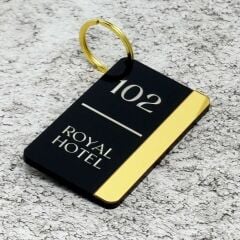 Otel Anahtarlık, Kişiselleştirilebilir, Otel, Pansiyon, Yurt, Butik Otel, Bungalov