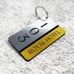 Otel Anahtarlık, Kişiselleştirilebilir, Otel, Pansiyon, Yurt, Butik Otel, Bungalov(Kopya)